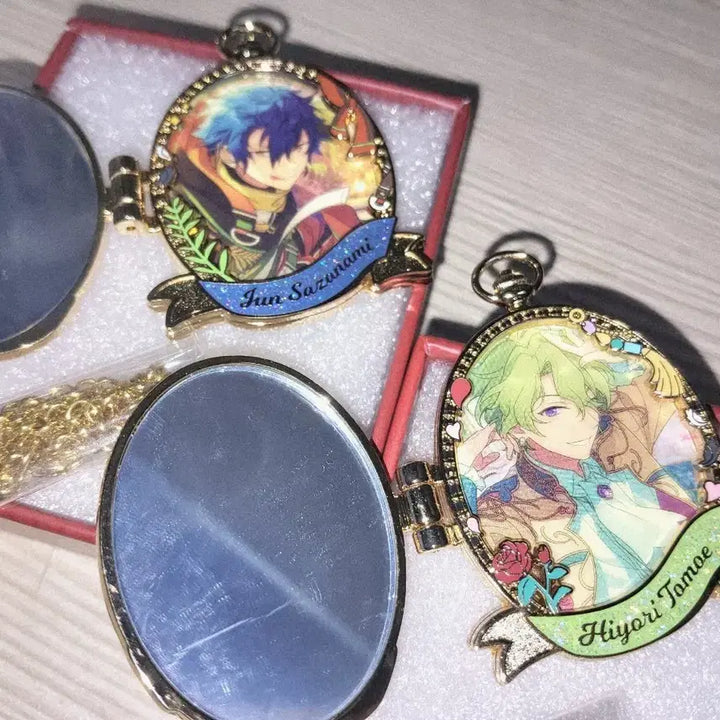 [BUNJANG] Ensemble Stars Eve Eden Suzunami Jun &amp; Tomoe Hiyori Pendant Bundle / 앙상블 스타즈 Eve Eden 사자나미 쥰 토모에 히요리 펜던트 일괄 판매합니다.