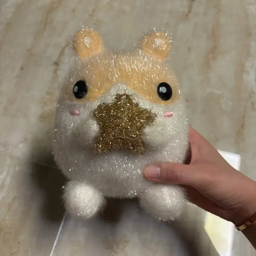 [BUNJANG] Classic Glitter Hamster Plush Toy / 고전 반짝이 포테햄 인형 오늘만!
