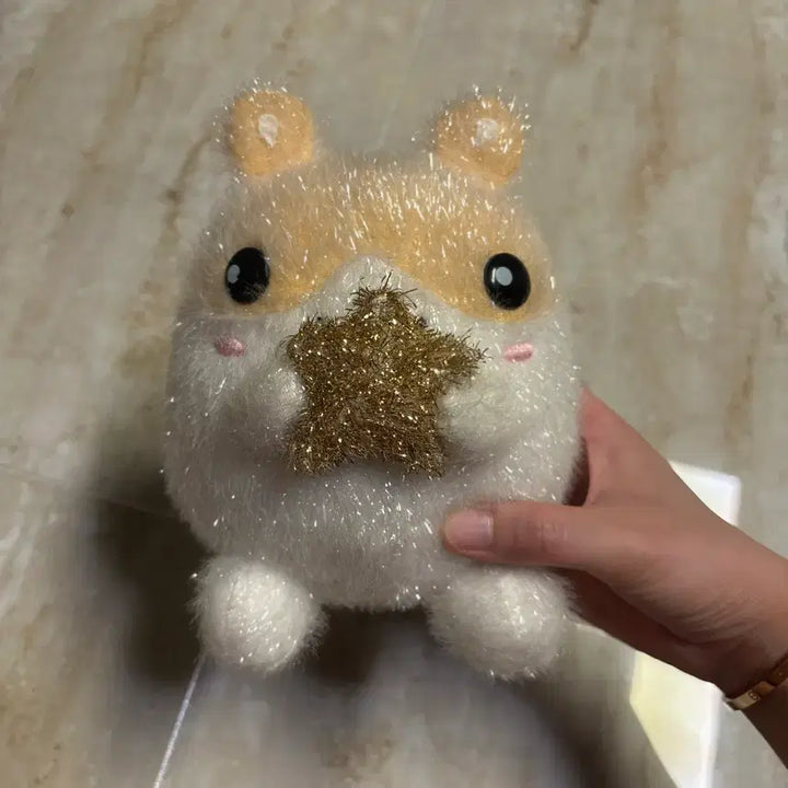 [BUNJANG] Classic Glitter Hamster Plush Toy / 고전 반짝이 포테햄 인형 오늘만!