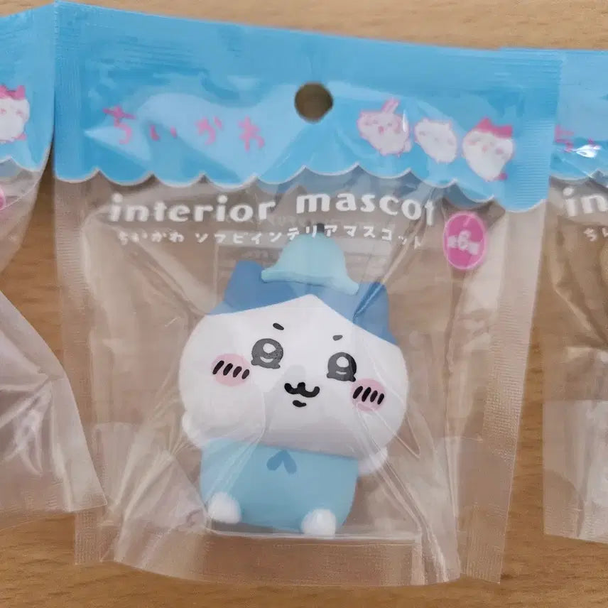 [BUNJANG] Chiikawa Hachi Usagi Sofubi Figure 3 Figure Set (Sealed) / 치이카와 치이 하치 우사기 소프비 피규어 3종 세트 (미개봉) 