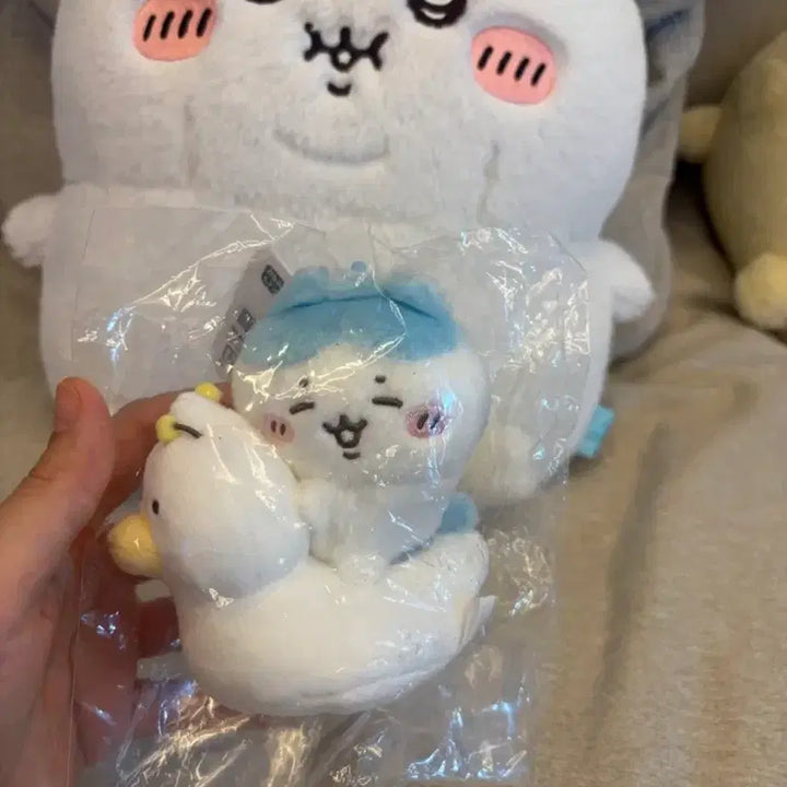 [BUNJANG] Chiikawa Baby Duck Toilet Hachiware Mascot (Sealed) / 미개봉)치이카와 베이비 오리변기 하치와레 마스코트 판매합니다!