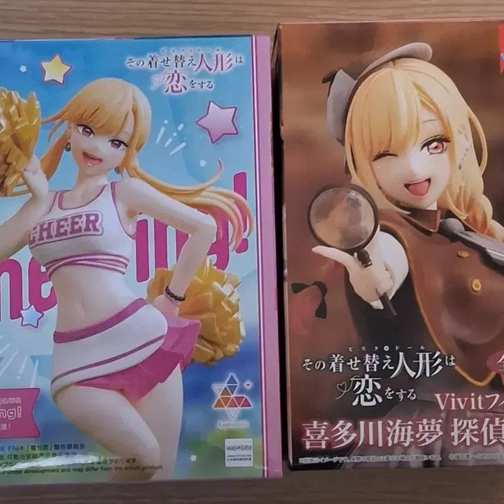 [BUNJANG] My Dress-Up Darling Marin Kitagawa Cheerleader &amp; Detective Ver. Figure Set / 그 비스크돌은 사랑을 한다 키타가와 마린 피규어 2종 일괄