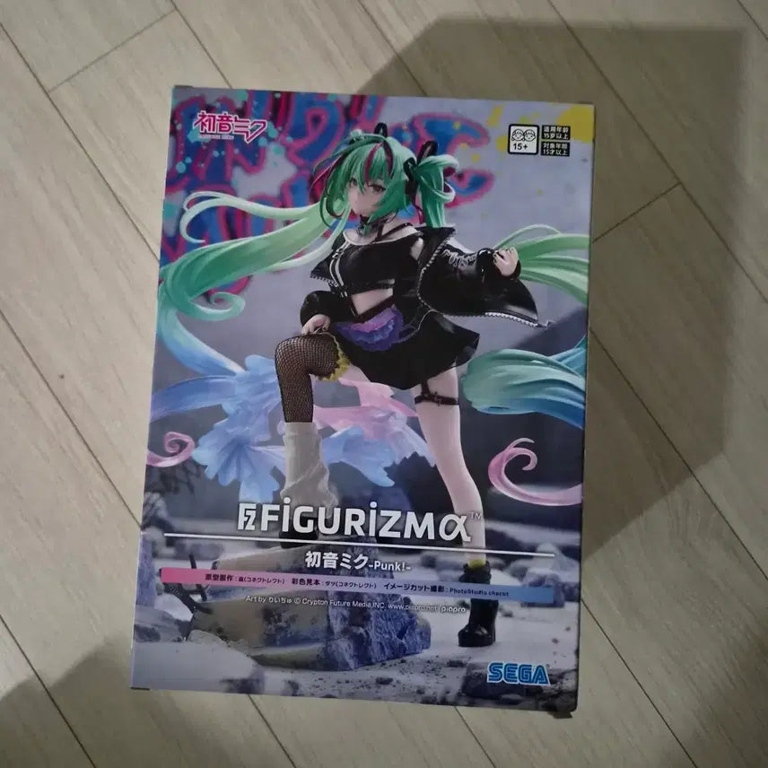 [BUNJANG] Figurizuma Hatsune Miku Punk Figure (Sealed) / [미개봉] 피규리즈마 하츠네 미쿠 펑크 피규어