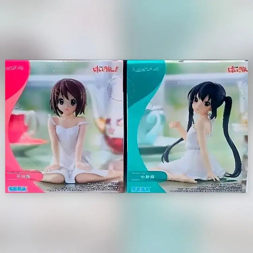 [BUNJANG] SEGA K-On! Yumemirize Azusa &amp; Yui Figures Bundle Set (Sealed) / [미개봉] 케이온 유메미라이즈 아즈사 + 유이 피규어 일괄 미개봉