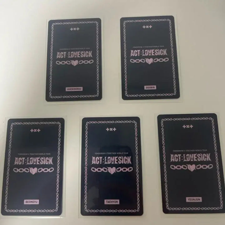 [BUNJANG] TXT LOVE SICK CON DVD Bundle Set Photocard / 투바투 txt 럽식콘 dvd 포카 일괄
