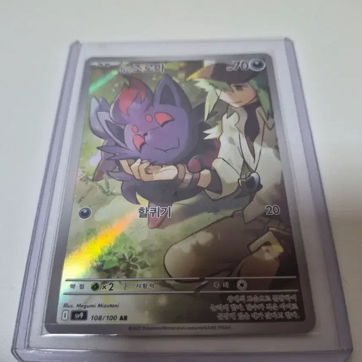 [BUNJANG] Pokemon Card Zoroark AR 108/100 / 포켓몬 카드 N의조로아