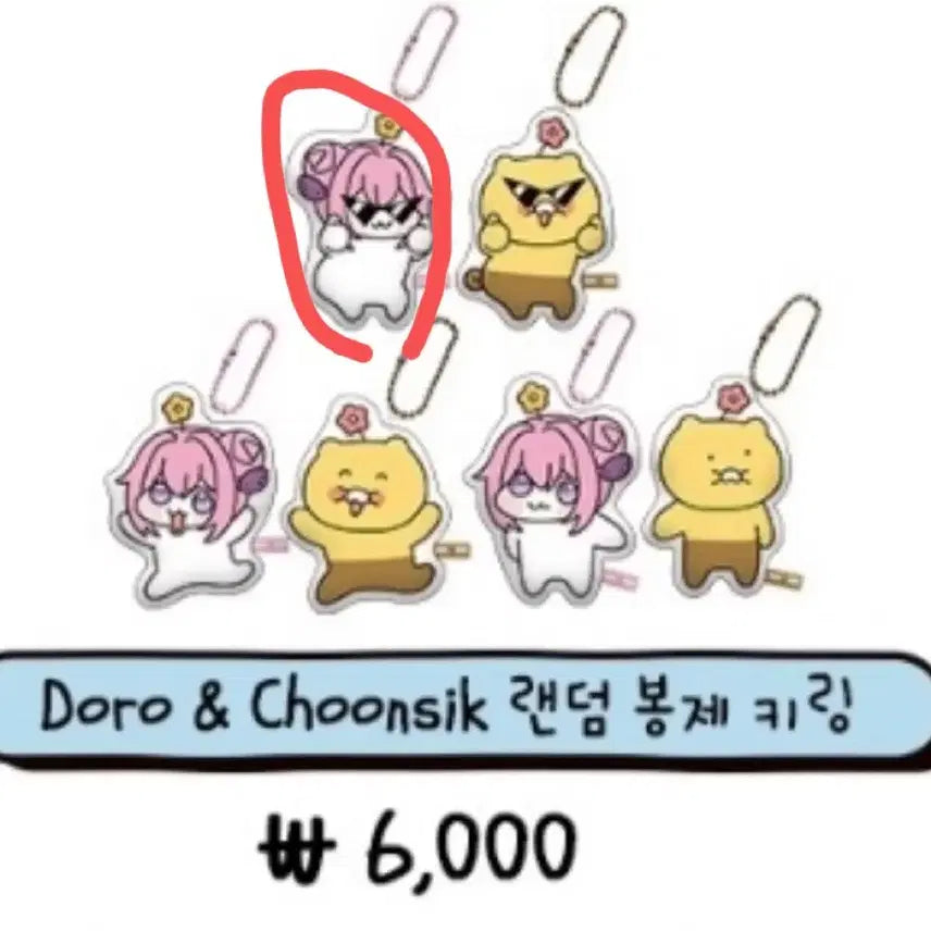 [BUNJANG] Niki Dororong Chunsik Collaboration Figure / 니케 도로롱 춘식이 콜라보 ( 둠칫 도로롱 )