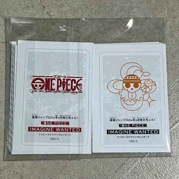 [BUNJANG] One Piece Nami &amp; Robin IMAGINE WANTED Card Set / 원피스 나미 로빈 IMAGINE WANTED 카드 세트