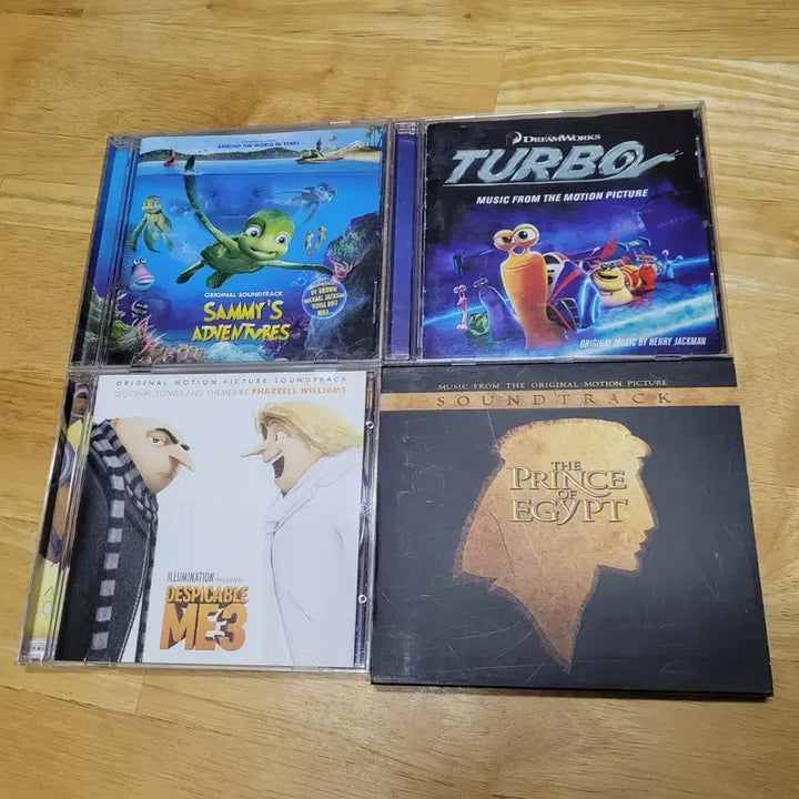 [BUNJANG] Animation OST CD Set (4 Types) / 택포) 애니메이션 ost cd 4종