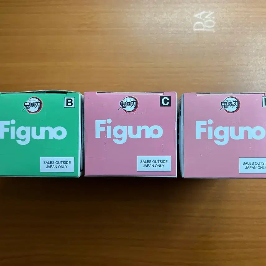 [BUNJANG] Figuno Demon Slayer Tanjiro &amp; Nezuko Figure Set (2 Types) / 귀멸의칼날/귀칼 탄지로 B, 네즈코 C, D 피규어 3종 (피그노/피구노/Figuno)
