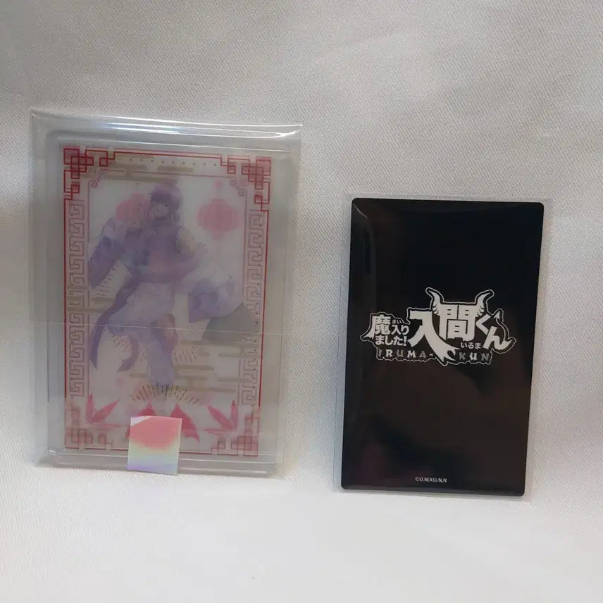 [BUNJANG] Aris Asmodeus Photocard &amp; Azuke Case &amp; Azuki Doll Bundle Set / (일괄) 악입문 아스모데우스 아리스 포카&amp;아즈케이스&amp;아즈누이