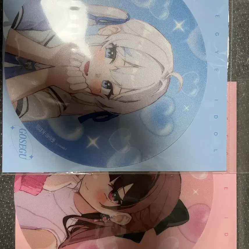 [BUNJANG] ISE-POP Jiruru &amp; Go-segu Mousepad (Sealed) / 이세팝 미개봉 주르르,고세구 마우스패드