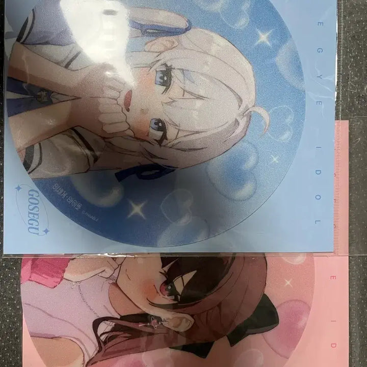 [BUNJANG] ISE-POP Jiruru &amp; Go-segu Mousepad (Sealed) / 이세팝 미개봉 주르르,고세구 마우스패드