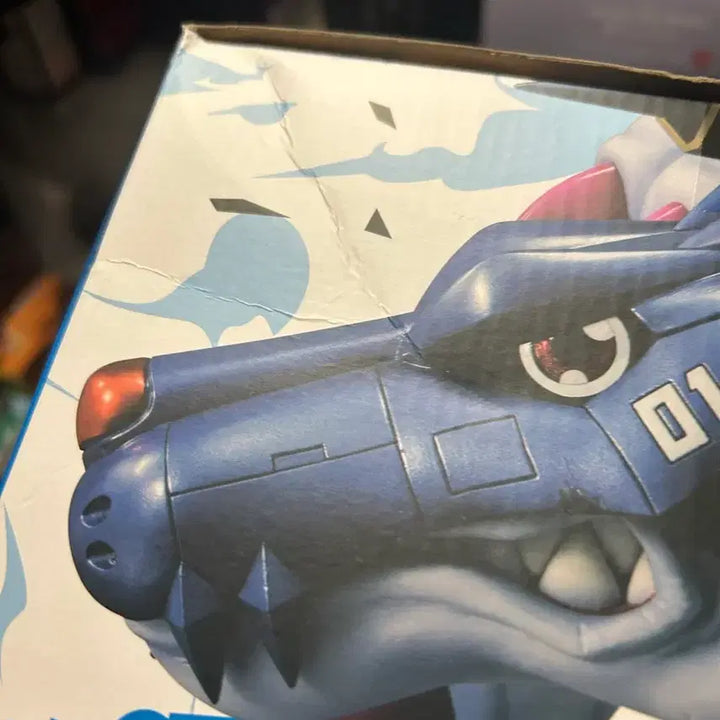[BUNJANG] Megahouse GEM MetalGarurumon Figure / 디지몬 메탈가루몬 gem 메가하우스 피규어