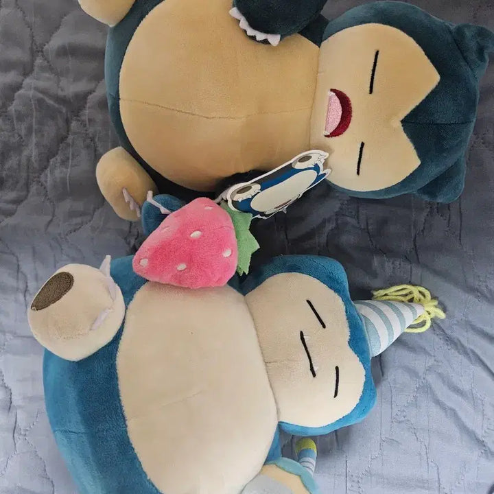 [BUNJANG] Pokemon Snorlax Plush Set / 잠만보 인형 2종