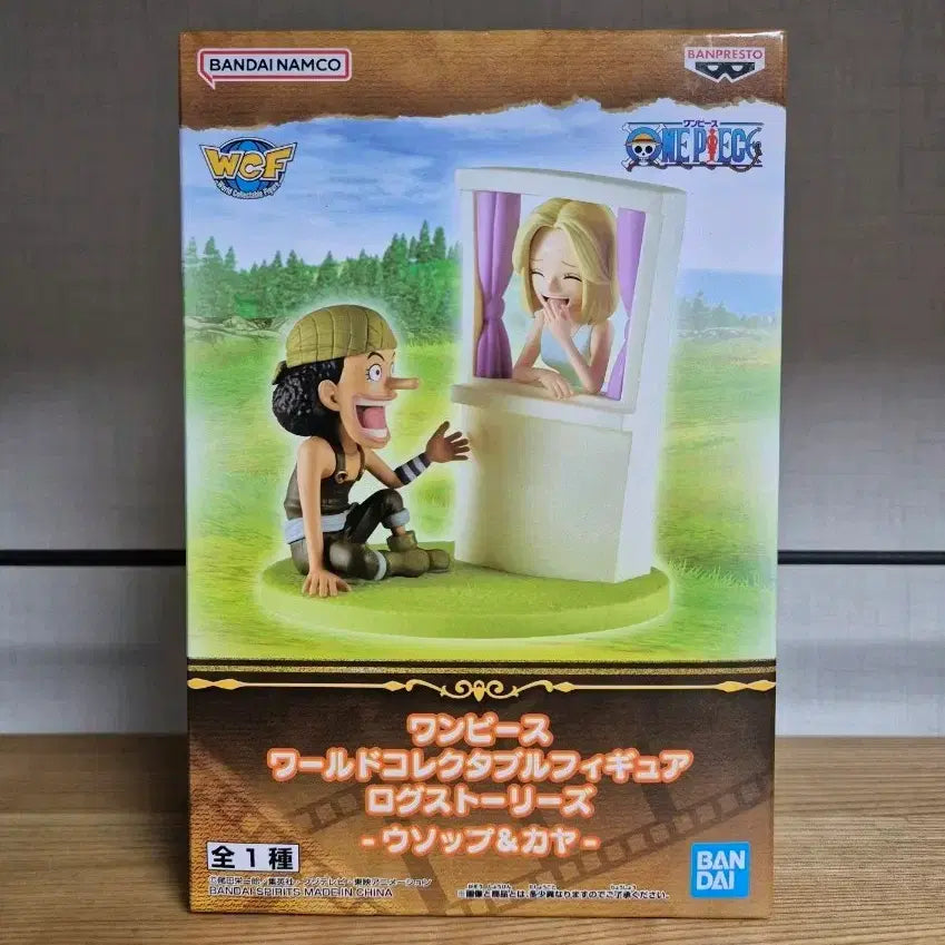 [BUNJANG] One Piece Log Stories World Collectable Figure Usopp &amp; Kaya / 원피스 피규어 로그스토리 월콜 피규어 우솝&amp;카야