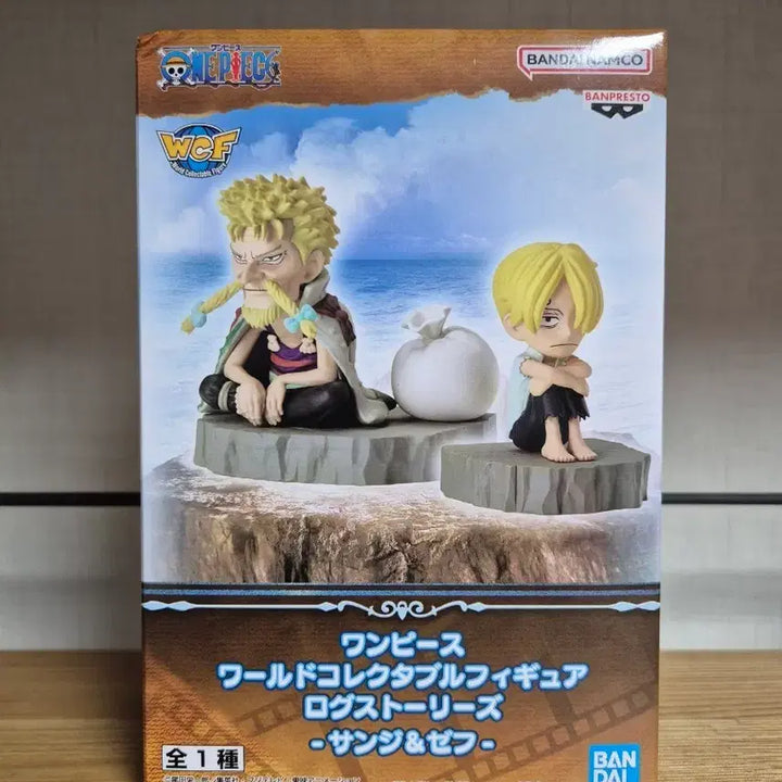 [BUNJANG] One Piece World Collectable Figure Log Stories Sanji &amp; Zeff / 원피스 피규어 월드 콜렉터블 피규어 로그 스토리즈 상디&amp;제프