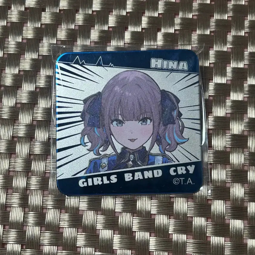 [BUNJANG] BanG Dream! Girls Band Cry Hina 2nd Anniversary China Badge / 걸즈 밴드 크라이 히나 2주년 중국 뱃지