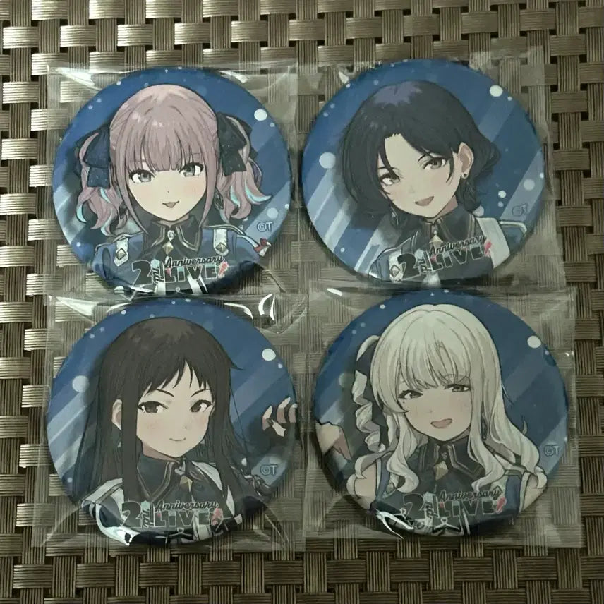 [BUNJANG] Bocchi the Rock! 2nd Anniversary Live Daidus Can Badge Set / 걸즈 밴드 크라이 2주년 라이브 다이더스 캔뱃지 세트