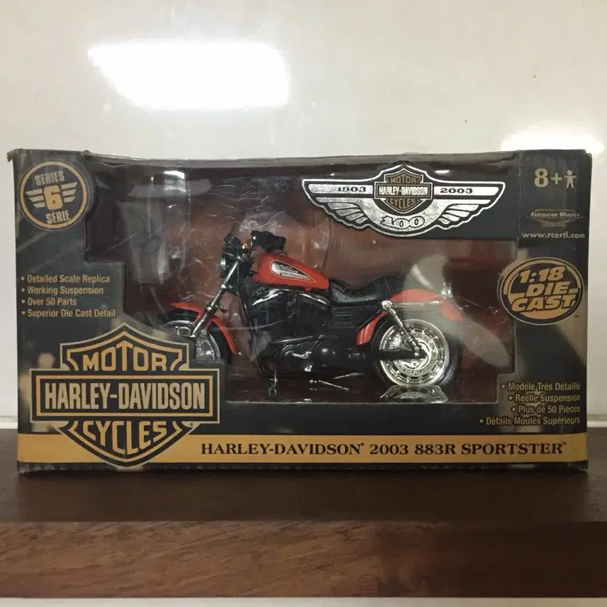 [BUNJANG] ERTL 1:18 2003 Harley-Davidson 883R Sportster / ERTL 1:18 Harley-Davidson 2003 883R