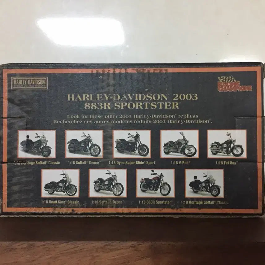 [BUNJANG] ERTL 1:18 2003 Harley-Davidson 883R Sportster / ERTL 1:18 Harley-Davidson 2003 883R