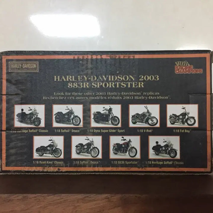 [BUNJANG] ERTL 1:18 2003 Harley-Davidson 883R Sportster / ERTL 1:18 Harley-Davidson 2003 883R