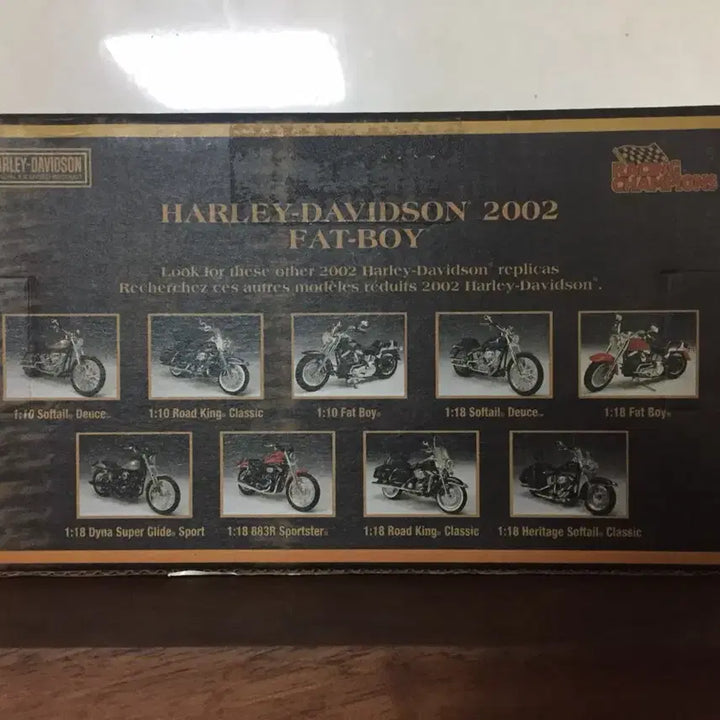 [BUNJANG] ERTL 1:18 Scale 2002 Harley-Davidson Fat Boy Diecast Model / ERTL 1:18 Harley-Davidson 2002 Fat Boy