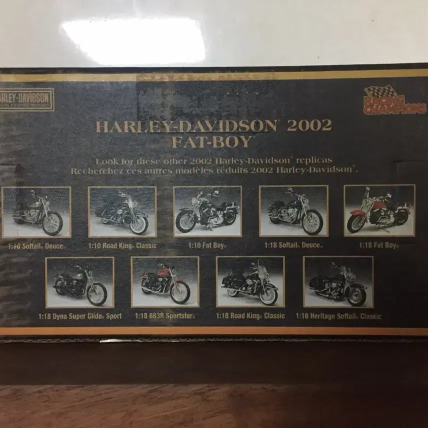[BUNJANG] ERTL 1:18 Scale 2002 Harley-Davidson Fat Boy Diecast Model / ERTL 1:18 Harley-Davidson 2002 Fat Boy