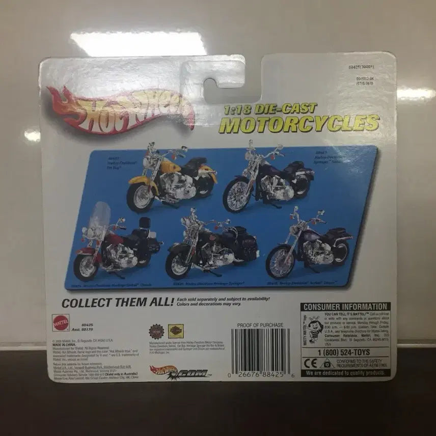 [BUNJANG] Hot Wheels 2000 Harley Davidson Heritage Springer 1:18 Diecast Model / 2000 Hot Wheels 1:18 Harley-Davidson