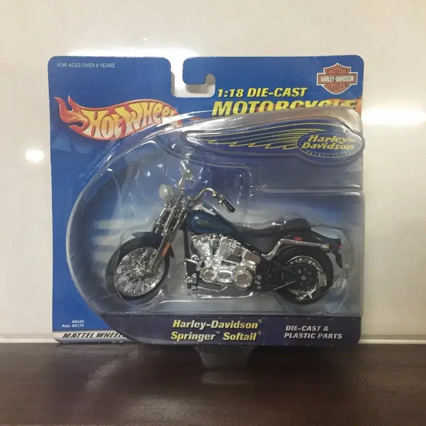 [BUNJANG] Hot Wheels 1:18 2000 Harley-Davidson Springer Softail Diecast Model / 2000 Hot Wheels 1:18 Harley-Davidson Springer Softail   Size OS, go(d)m