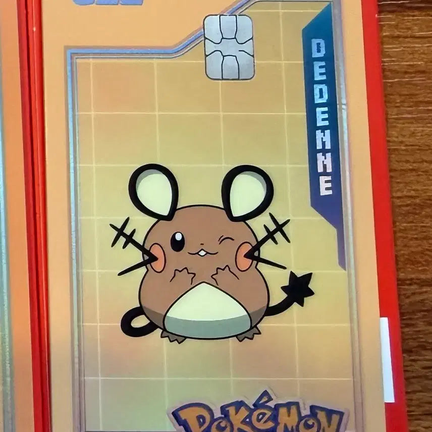 [BUNJANG] Pokemon Dedenne Transit Card / 이즐) 포켓몬 교통카드 - 데덴네