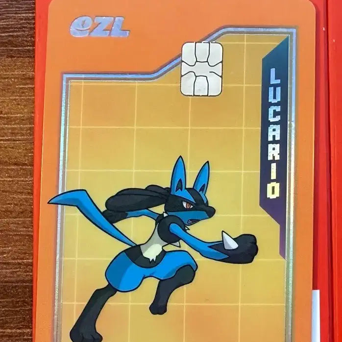 [BUNJANG] Ezle Pokemon Transit Card - Lucario / 이즐) 포켓몬 교통카드 - 루카리오
