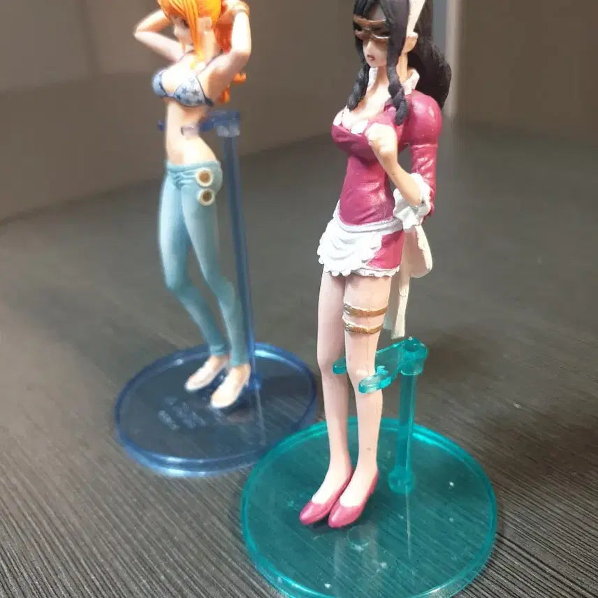 [BUNJANG] One Piece Nami &amp; Baby-5 Bikini &amp; Maid Outfit Figure Set / 원피스 나미 베이비5 피규어