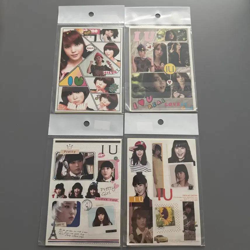 [BUNJANG] IU (Good Day, Dream High) Unofficial Sticker Set / [고전문구] 아이유 마시멜로우~좋은날~드림하이 비공굿 스티커 옛날문구