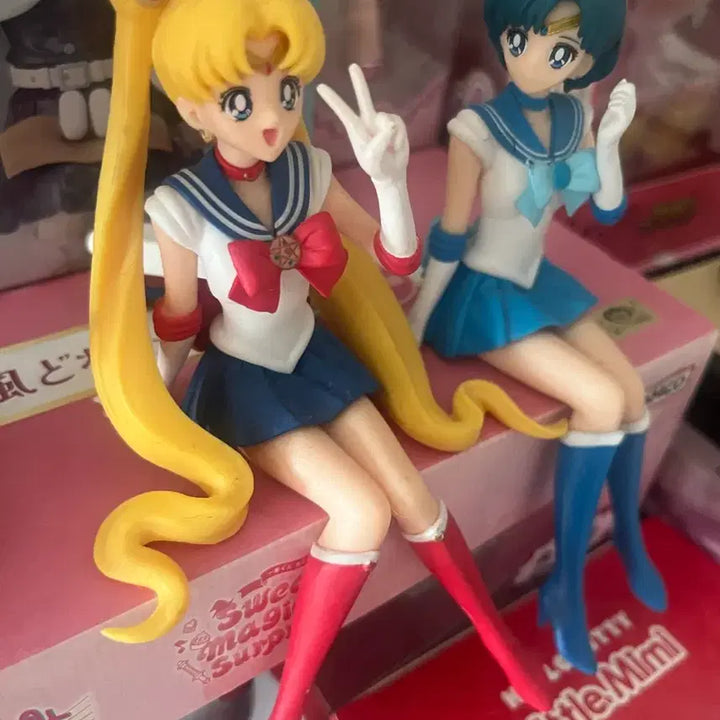 [BUNJANG] Classic Sailor Moon Desk Figure Set / 고전 세일러문 데스크 피규어 세트