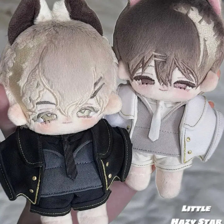 [BUNJANG] Little Hazy Star 10cm Un 속성 Doll Clothes Black Gold / 대만옷장 Little hazy star 블랙골드 10cm 무속성 솜인형옷