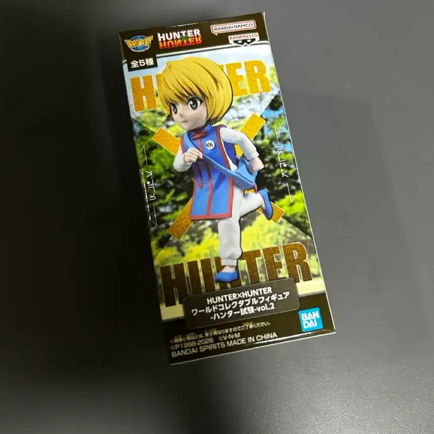 [BUNJANG] Hunter x Hunter World Collectable Figure Vol. 2: Kurapika (Sealed) / 헌터X헌터 월드 콜렉터블 피규어 2탄 크라피카 헌헌 월콜 미개봉새상품