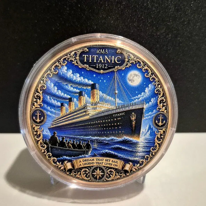 [BUNJANG] Titanic 1kg Copper Bar (Sealed, w/ Display Stand) / 타이타닉 구리바 1kg (캡슐,전용이젤 포함)