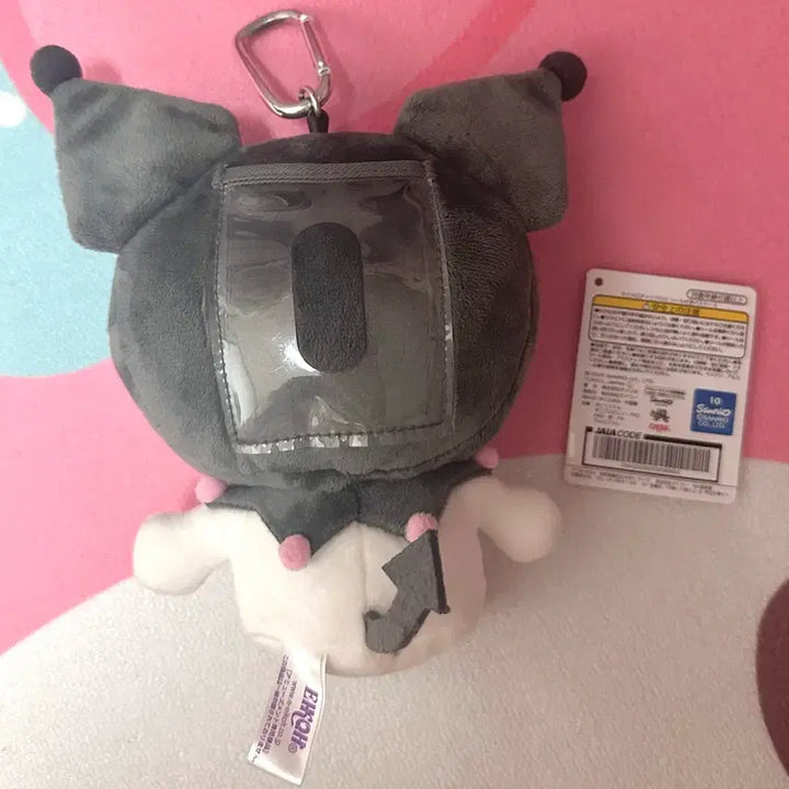 [BUNJANG] Sanrio Kuromi Reel Pass Mascot Plush / 산리오 쿠로미 릴패스 마스코트 인형 양지뢰 지뢰계