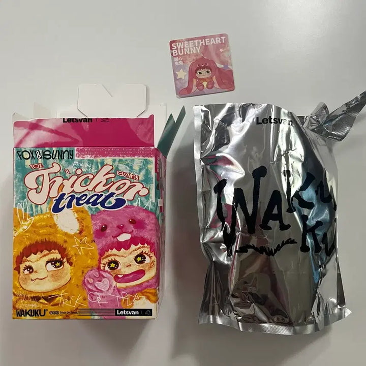 [BUNJANG] TopToy Wakuku Fox Bunny Keyring New / [당일발송] 탑토이 와쿠쿠 폭스 버니 키링 새상품 (쌍궤 우서흔 착용)
