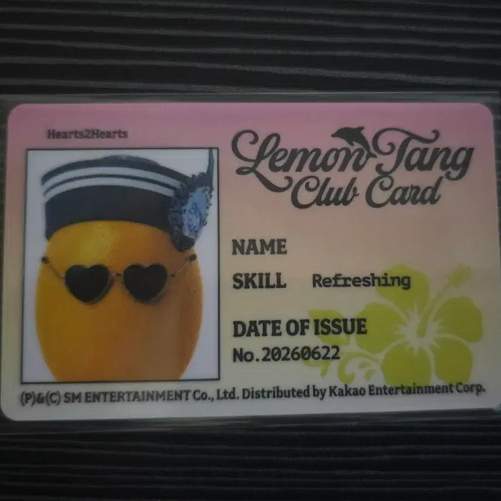 [BUNJANG] Hats to Hearts Lemon Tinkle Club Membership Card / 하츠투하츠 레몬탱클럽 회원카드 양도