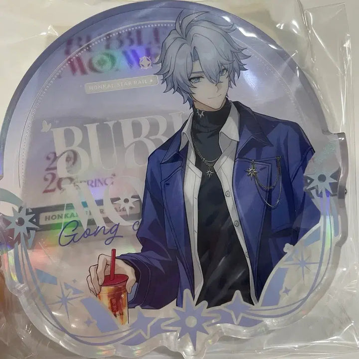 [BUNJANG] Honkai: Star Rail Bronya "Gong Cha" Collaboration Coaster + "Cass" Cup Holder / 붕스 파이논 공차 콜라보 코스터 + 카스 컵홀더