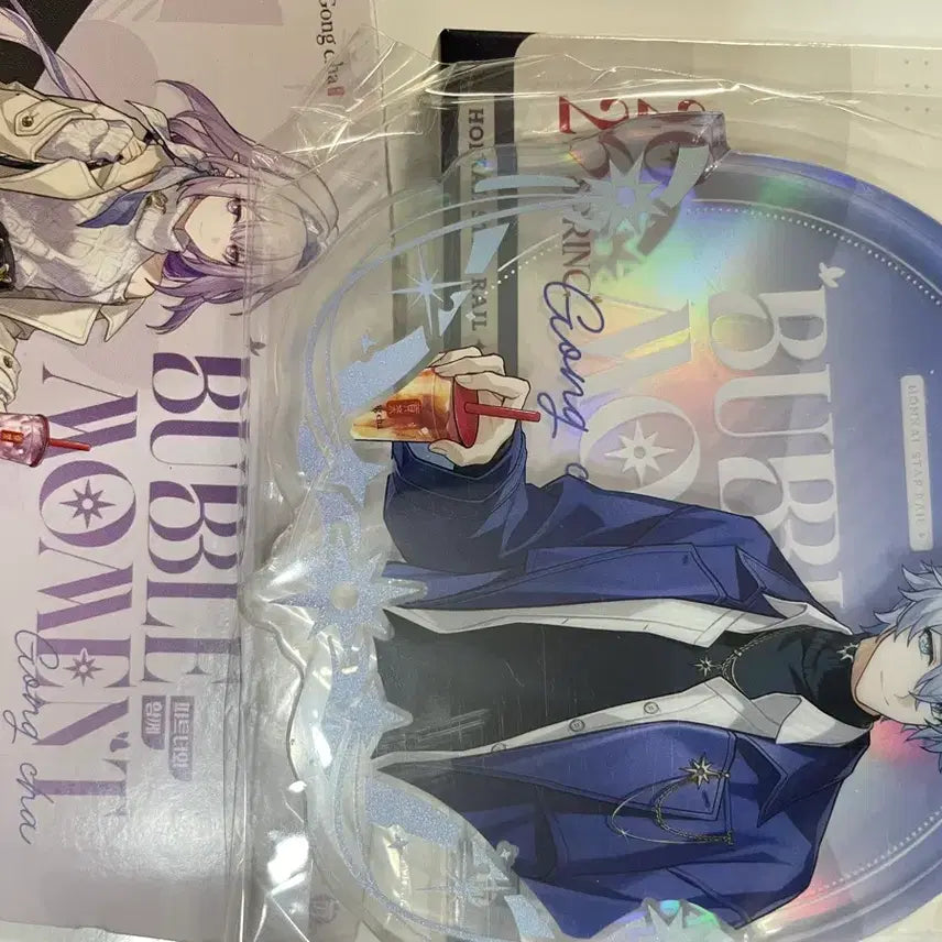 [BUNJANG] Honkai: Star Rail Bronya "Gong Cha" Collaboration Coaster + "Cass" Cup Holder / 붕스 파이논 공차 콜라보 코스터 + 카스 컵홀더