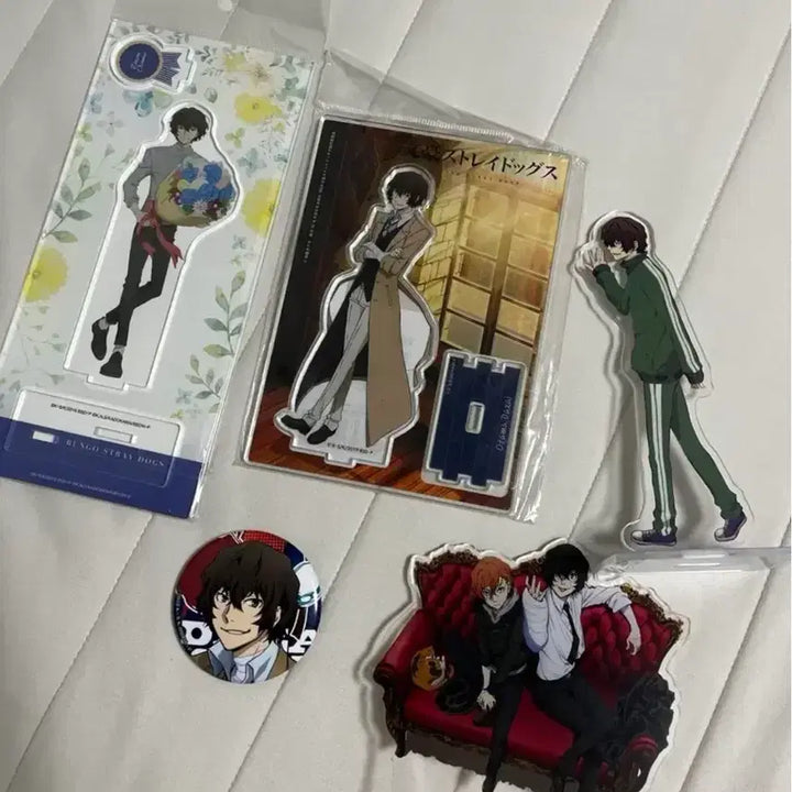 [BUNJANG] Bungo Stray Dogs Osamu Dazai Acrylic Set / 문스독 다자이오사무 아크릴 일괄