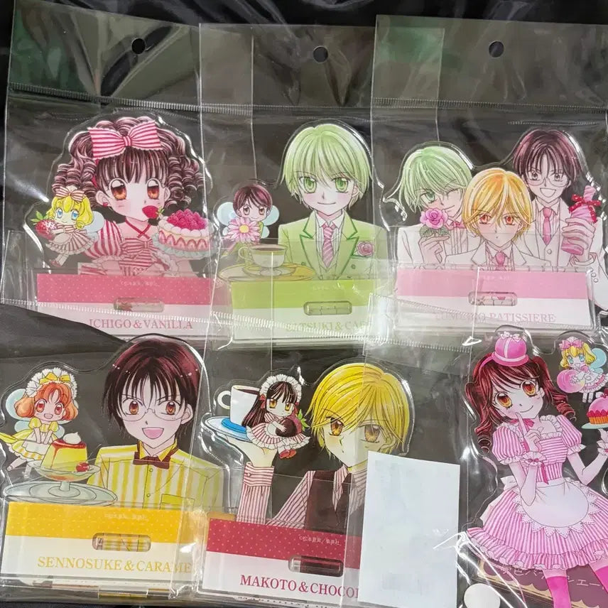 [BUNJANG] Yumeiro Patissiere Acrylic Stand Set / 꿈빛파티시엘 꿈파 아크릴 스탠드 6종 일괄 양도합니다