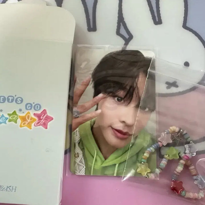 [BUNJANG] NCT WISH Riku Steady Pop-up Bead Bracelet Set Photocard / 엔시티위시 리쿠 스테디팝업 비즈팔찌 세트 양도
