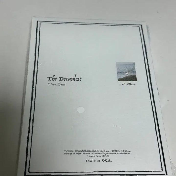 [BUNJANG] Kwon Jin-ah The Dreamest Official Album / 권진아 The Dreamest 글월 앨범
