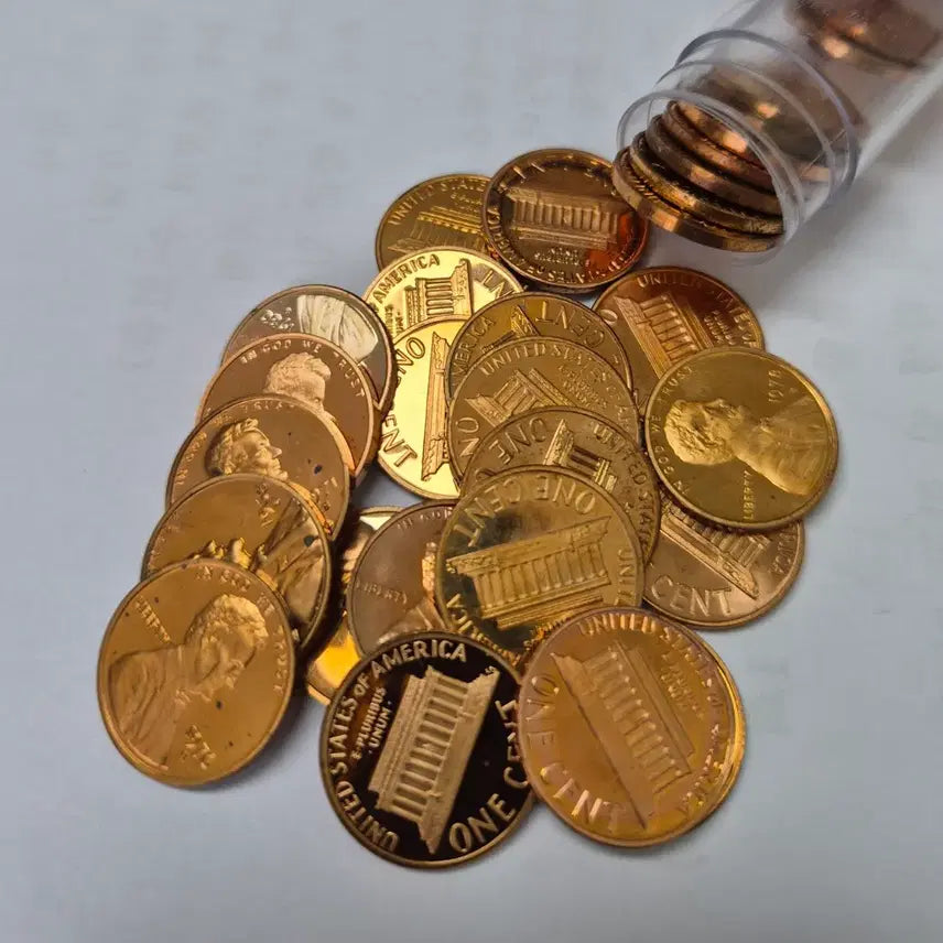 [BUNJANG] Lincoln Cent Coin Mix (Various Years) / 증거 링컨 Proop 센트 동전 년도 혼합 1개