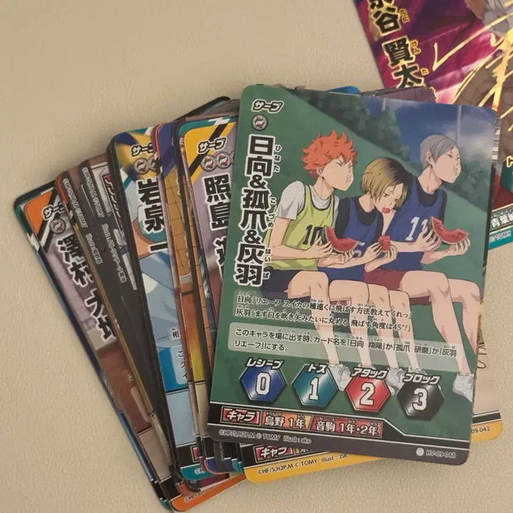 [BUNJANG] Haikyuu!! Karuta Cards Bundle Set / 일괄) 하이큐 바보카 카드 / 덤 포함 / 이사 정리 급처