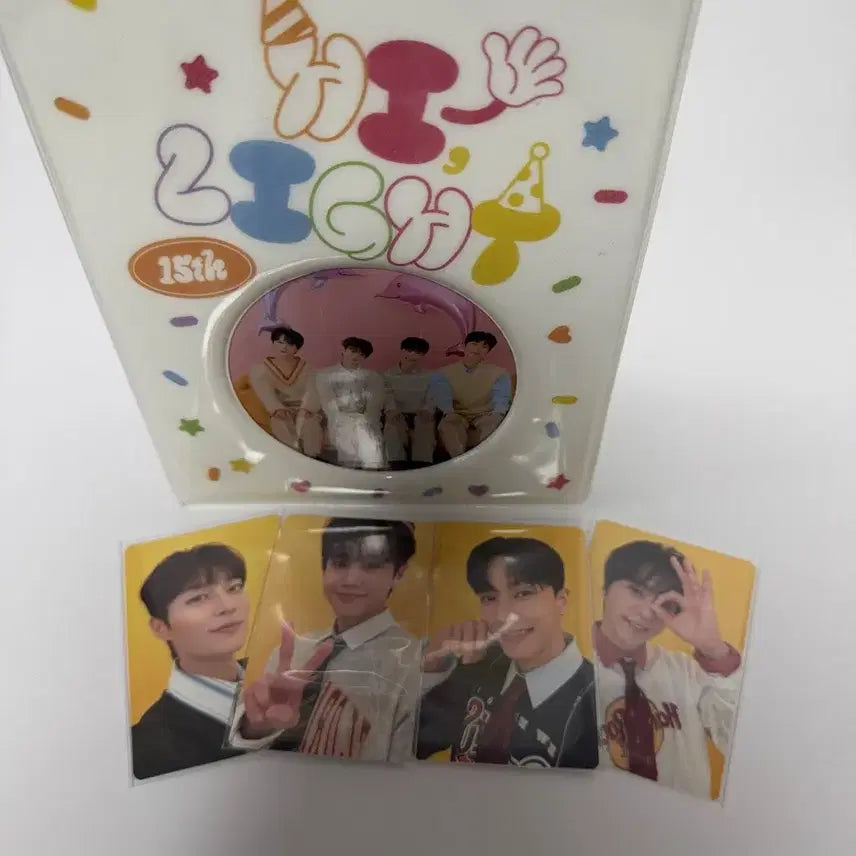 [BUNJANG] Highlight 15th Anniversary Popup Collect Book + 4 Photocards / 하이라이트 15주년 팝업 MD)콜랙트북+포카 4종